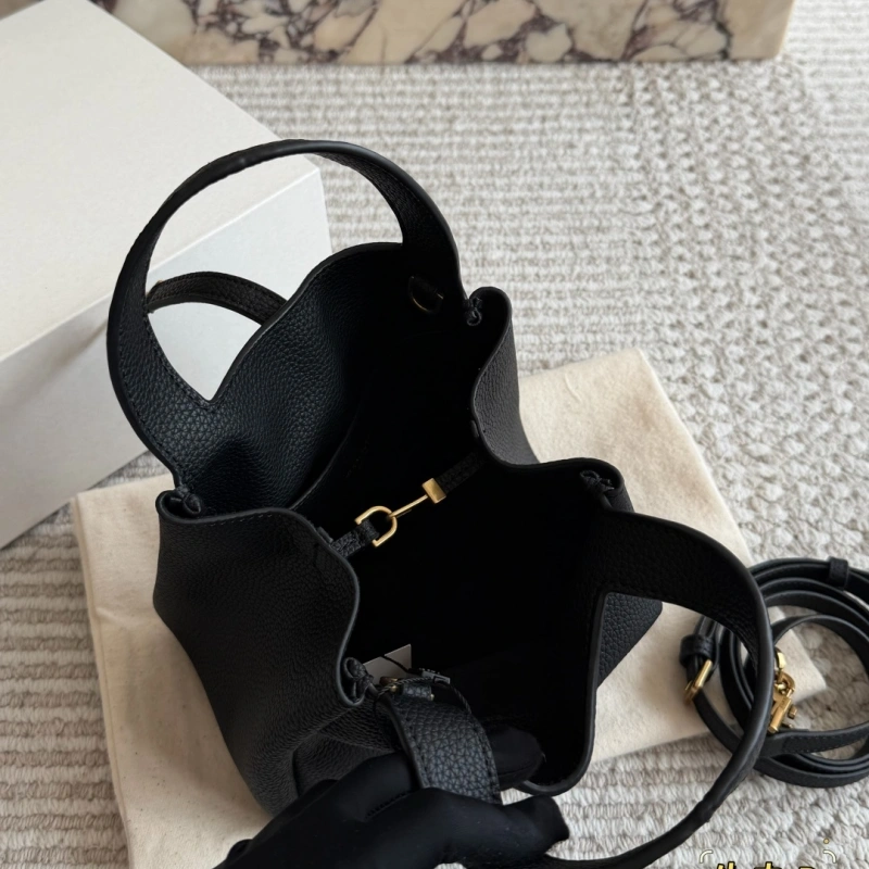 Cowhide basket bag-box
