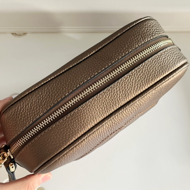 Top-Grain Leather Camera Bag-box
