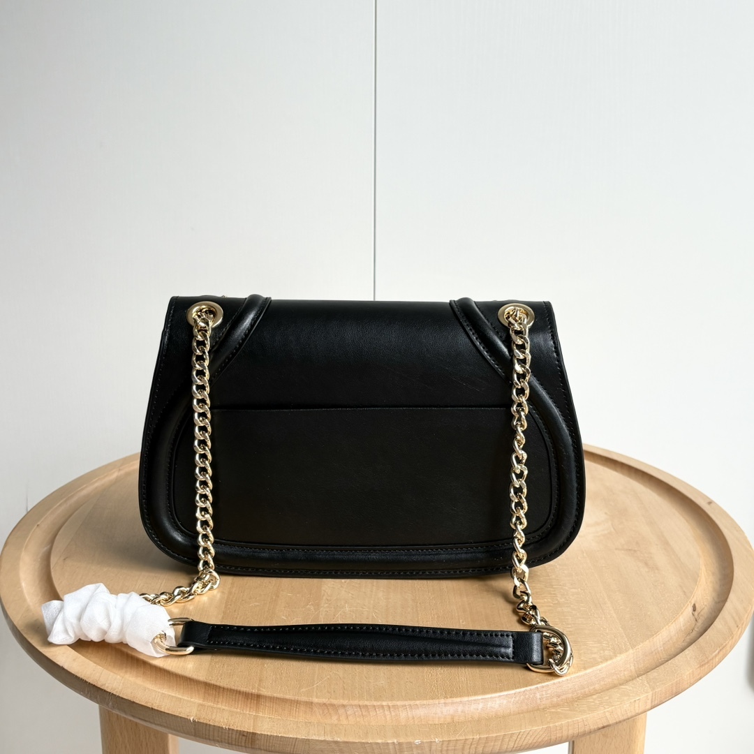 Saddle bag new high-end retro single shoulder crossbody women’s bag versatile, light luxury French stick armpit bag women’s trend-without packaging box