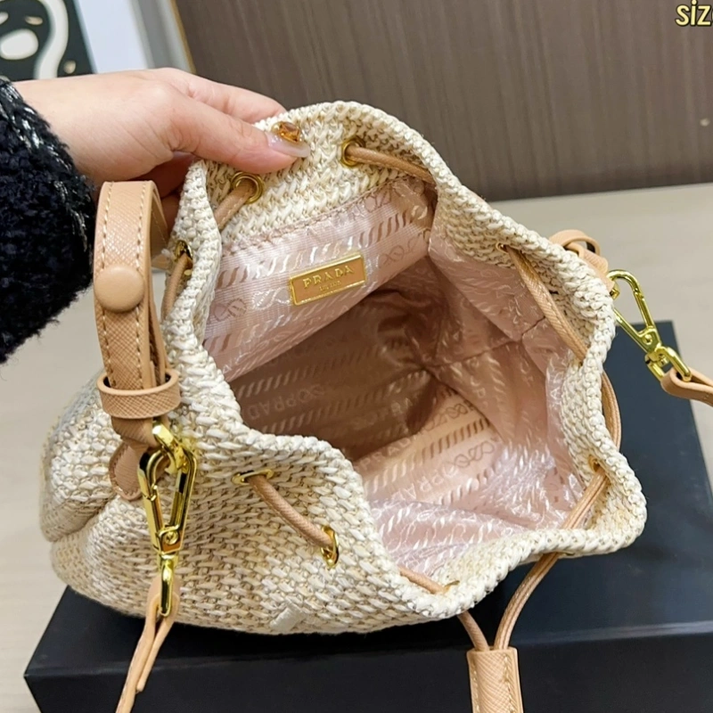New Spring/Summer woven bucket bag (no box included)