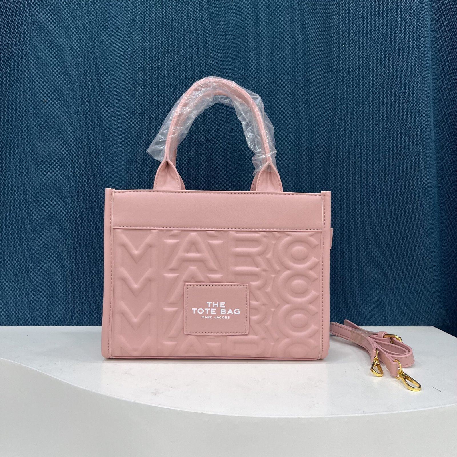 TOTE bag versatile fashion new popular letter indentation texture PU tote bag crossbody shoulder women’s bag