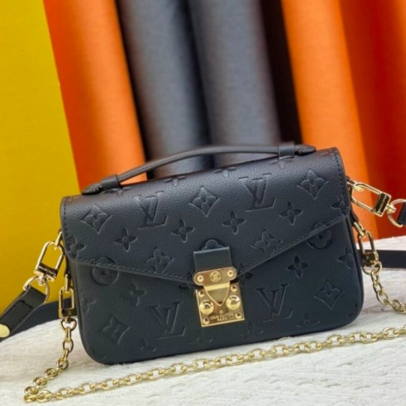 LV fashion leather bag super-grade texture fashion brand fashion big brand luxury fashion hot versatile classic bag-comes with gift box
