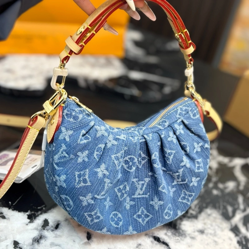 L brand Denim Hobo Bag- no gift box