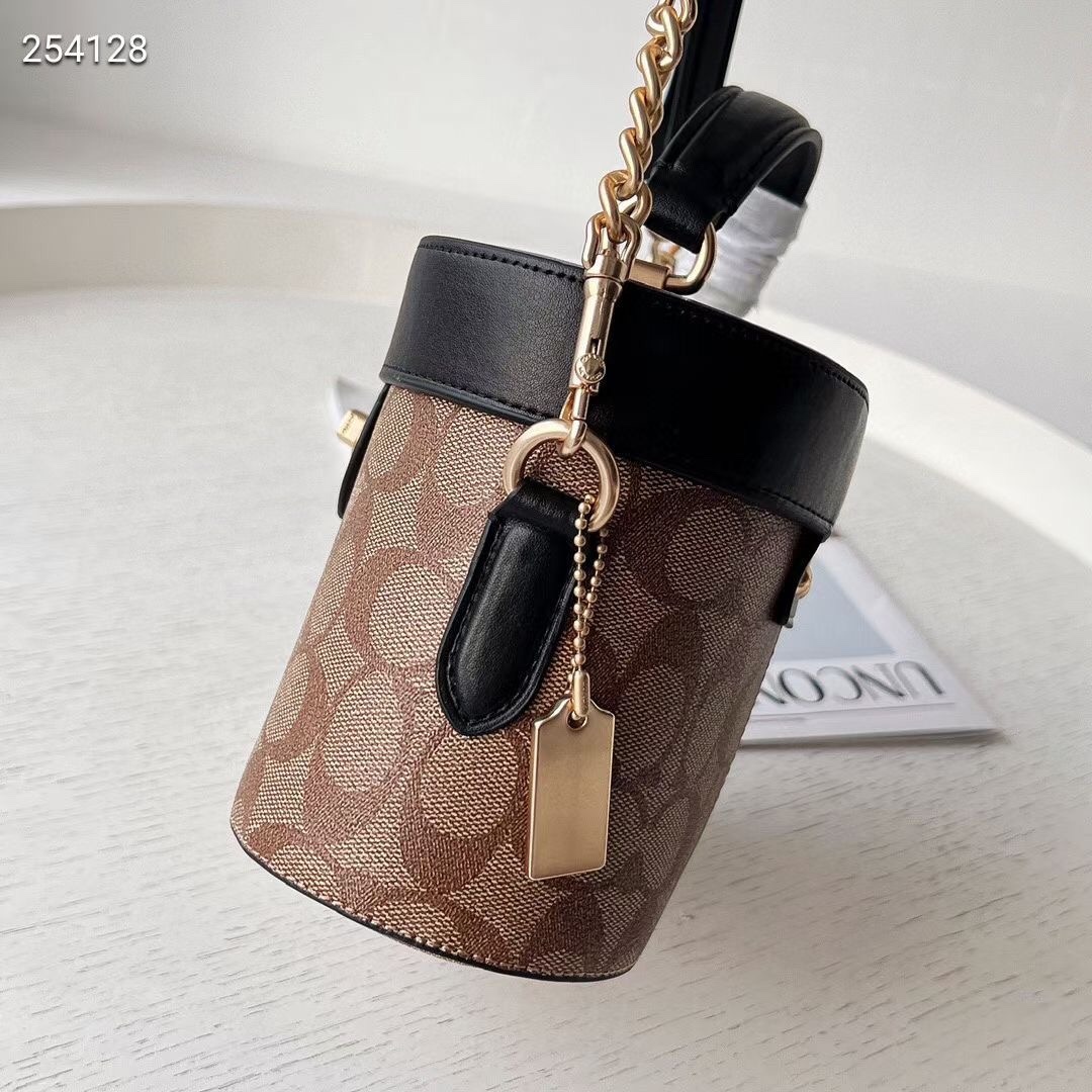 Women’s bag, Kay box bag, Georgie vintage makeup bag, carriage buckle, single shoulder crossbody handbag-without packaging box