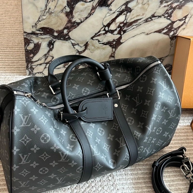 L brand monogram travel bag-no box