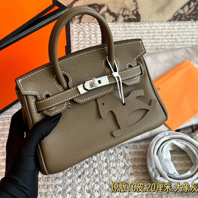 Original quality Original TC leather platinum bag with box