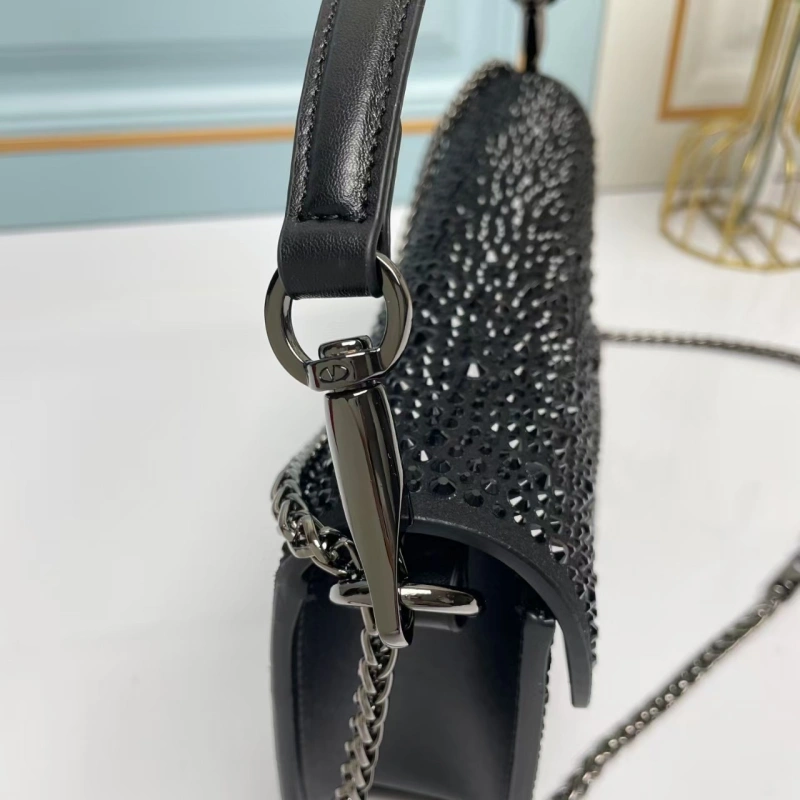 New Arrival Full Rhinestone Evening Bag – Handheld & Crossbody-box”Stock availability fluctuates”-box