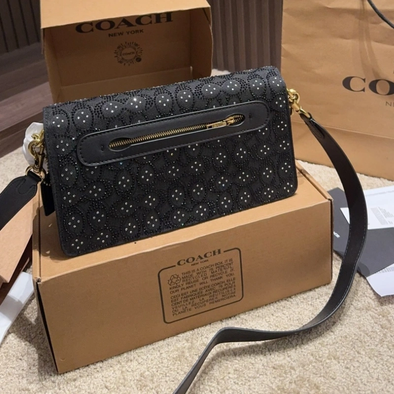 New full rhinestone handbag-box