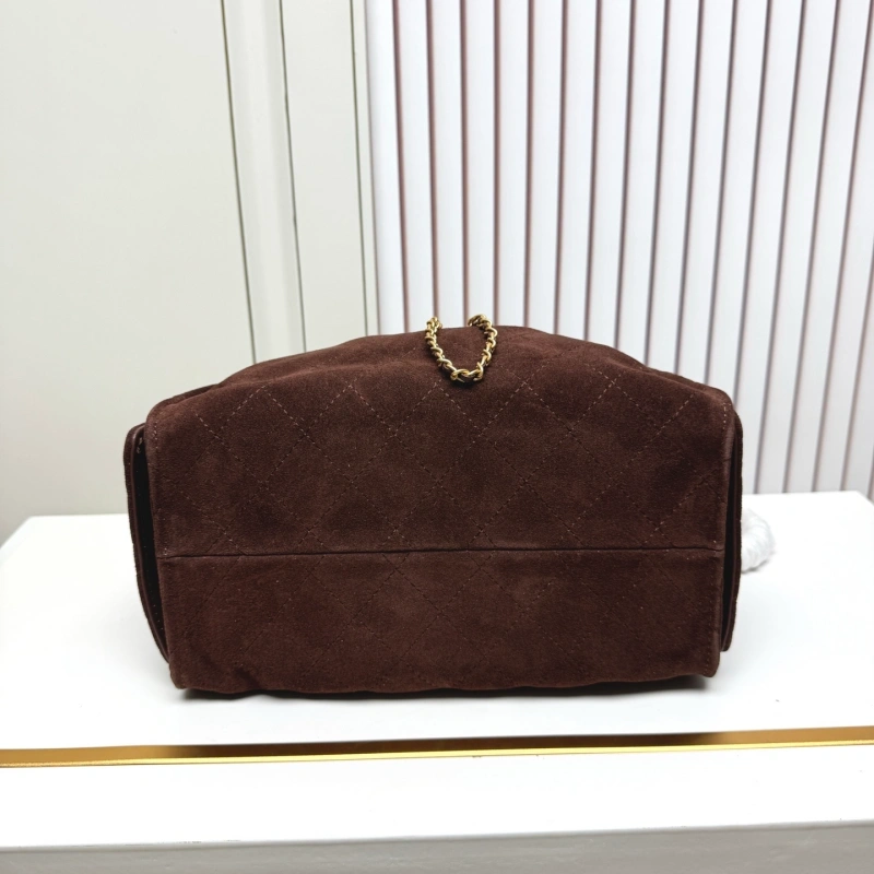 Upgraded version of C25C bag king nubuck cowhide hobo underarm bag-box