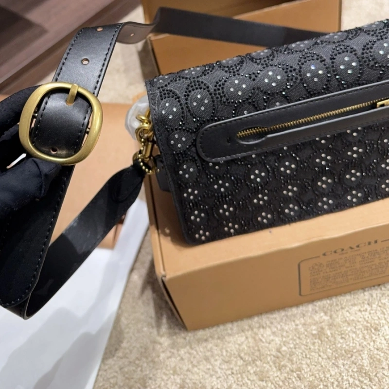 New full rhinestone handbag-box