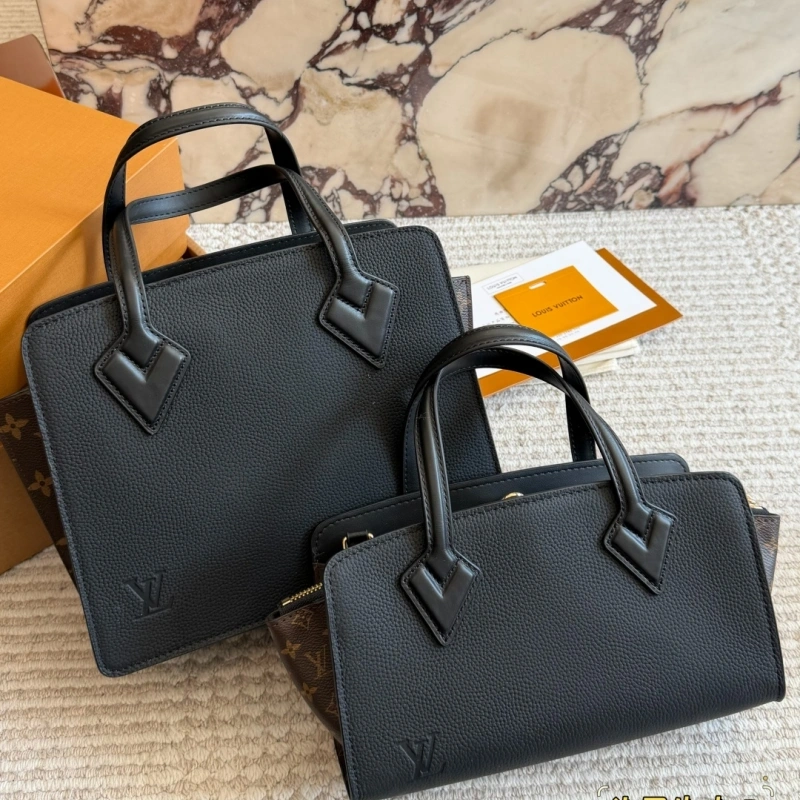 L’s new arrival: Full-grain cowhide shoulder bag / handbag-box