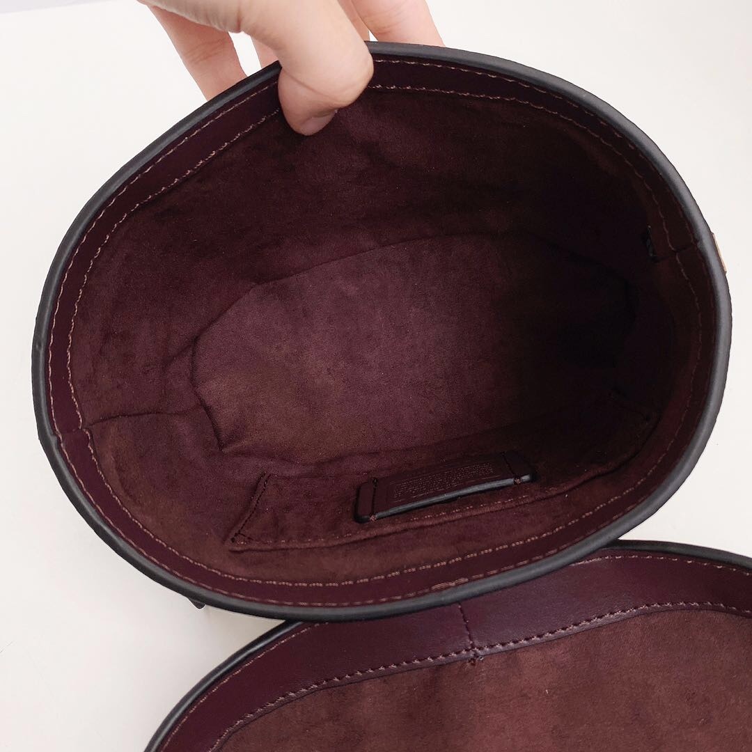 Women’s bag, Kay box bag, Georgie vintage makeup bag, carriage buckle, single shoulder crossbody handbag-without packaging box