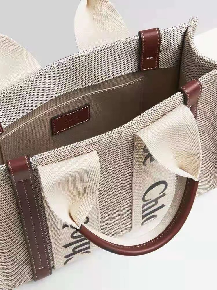 Manlang bag classic canvas cowhide tote bag brown crossbody bag large capacity black tote bag-comes with gift box