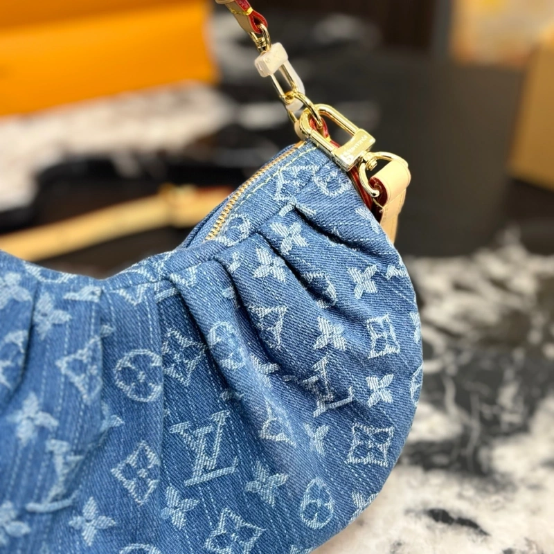 L brand Denim Hobo Bag- no gift box