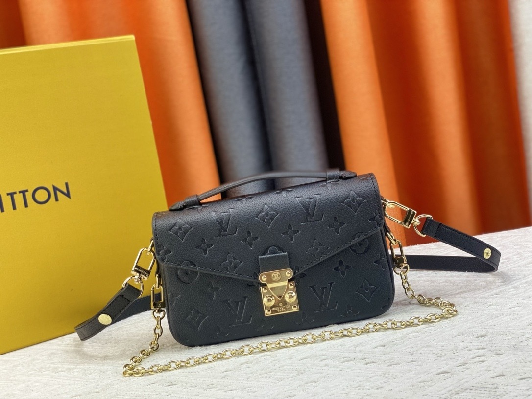 LV fashion leather bag super-grade texture fashion brand fashion big brand luxury fashion hot versatile classic bag-comes with gift box
