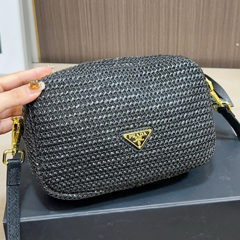 New spring/summer woven camera bag design-no box