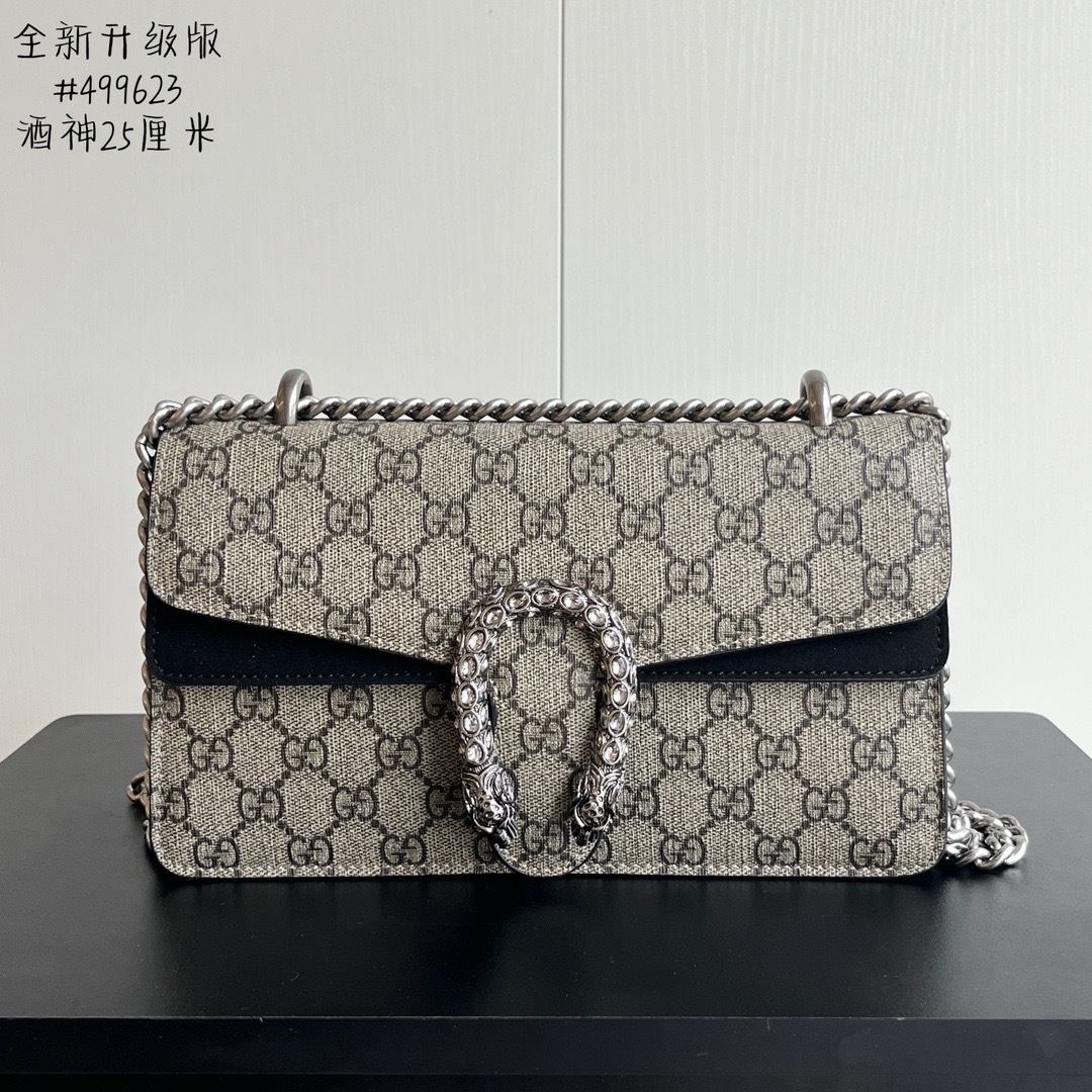 Old-fashioned wine god bag women’s bag chain bag women’s 2024 new women’s high-end women’s one-shoulder cross-body bag-with box