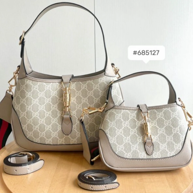 Summer small bag, women’s trendy fashion, saddle bag, women’s high-end sense, versatile, niche design, armpit bag-without packaging box