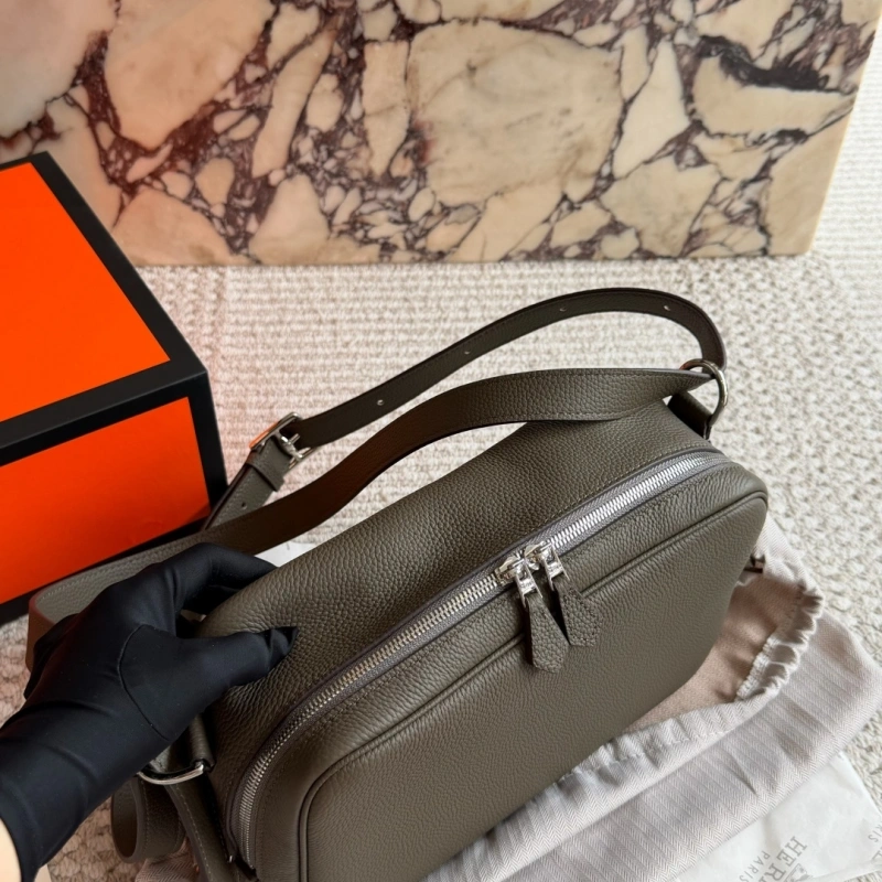 Cowhide Messenger Bag-box