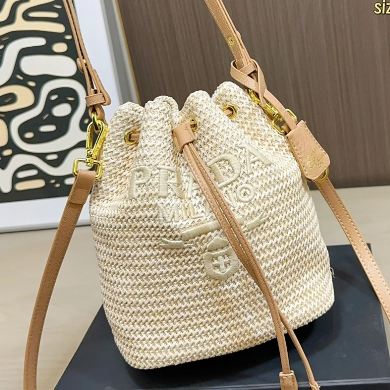 New Spring/Summer woven bucket bag (no box included)