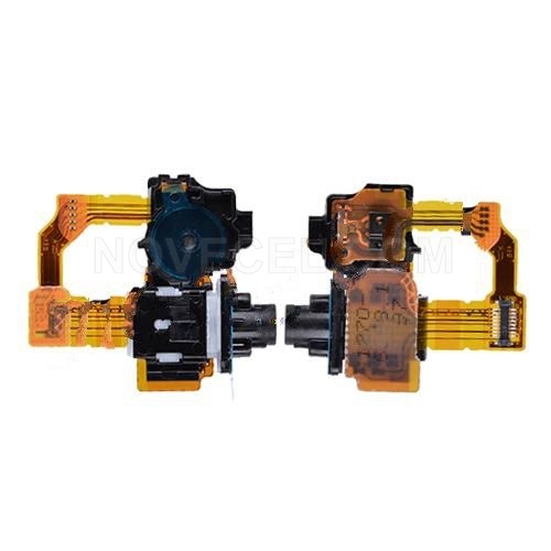 Earphone Jack With Flex Cable for Sony Xperia Z1/ Z1s/ L39h/ L39u/ L39t/ C6902/ C6903/ C6906/ C6943-Black