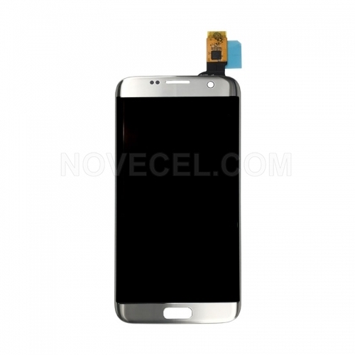 Front Screen Glass Lens+ Touch Panel  for Samsung Galaxy S7 Edge G935 Super High Quality -Silver