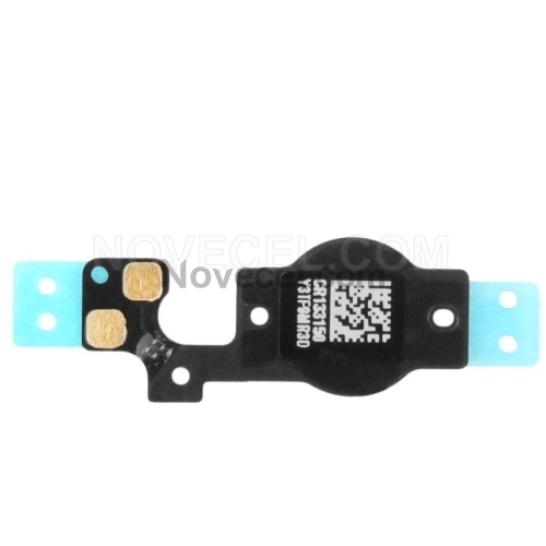 2 in 1 for iPhone 5C (Original Function + Original Home Key) Flex Cable Black