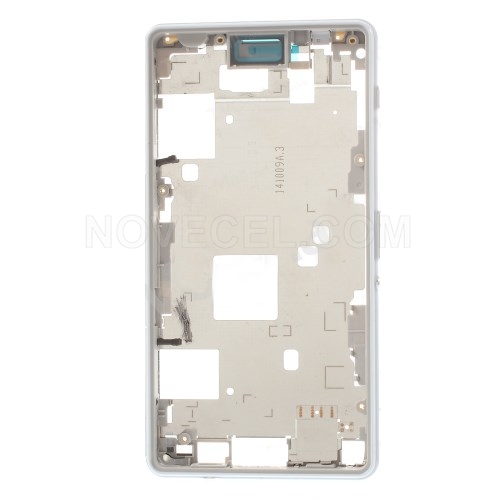 Silver Front Housing Frame Bezel Part for Sony Xperia Z3 Compact D5803 D5833 (OEM)
