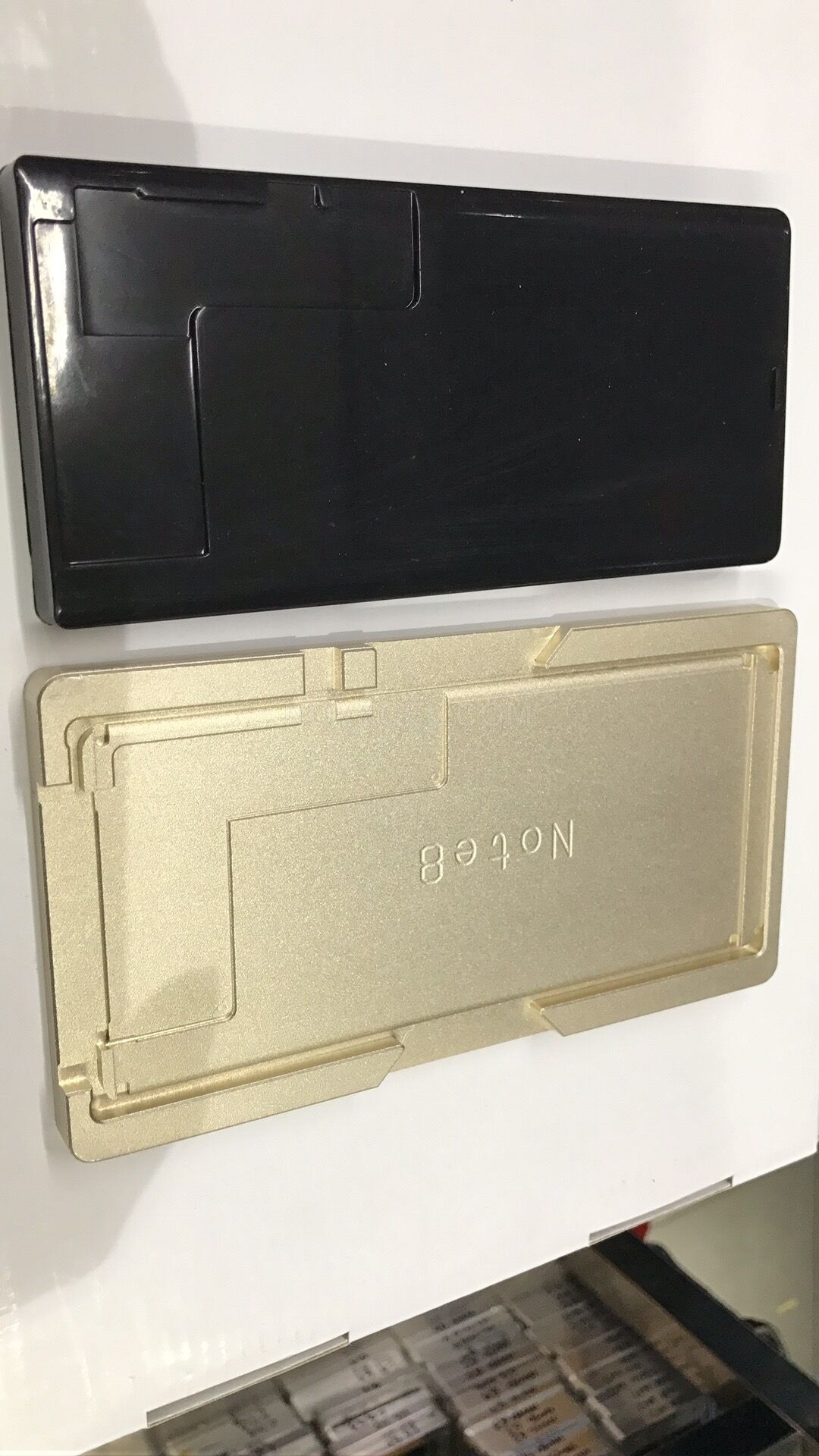 For Note 8 Alignment mould&Black rubber pad for laminating OCA