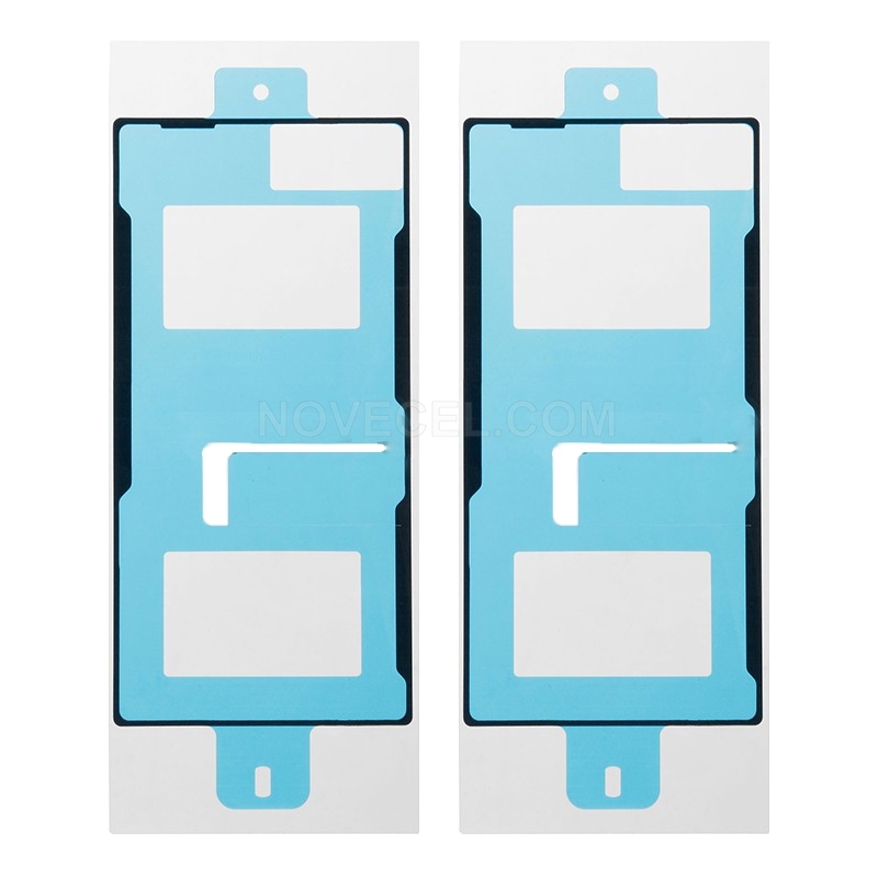 Battery Door Cover with Adhesive Sticker Replacement for Sony Xperia Z5 Compact - black