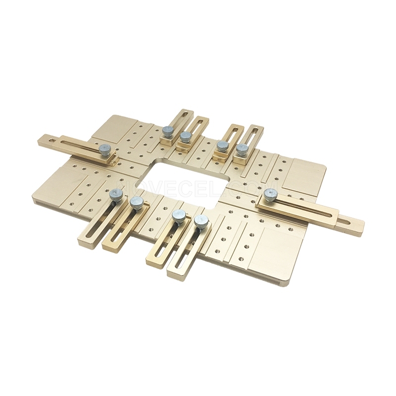 Universal Aluminium Alloy LCD Alignment Mould Adjustable Mold-Light Golden