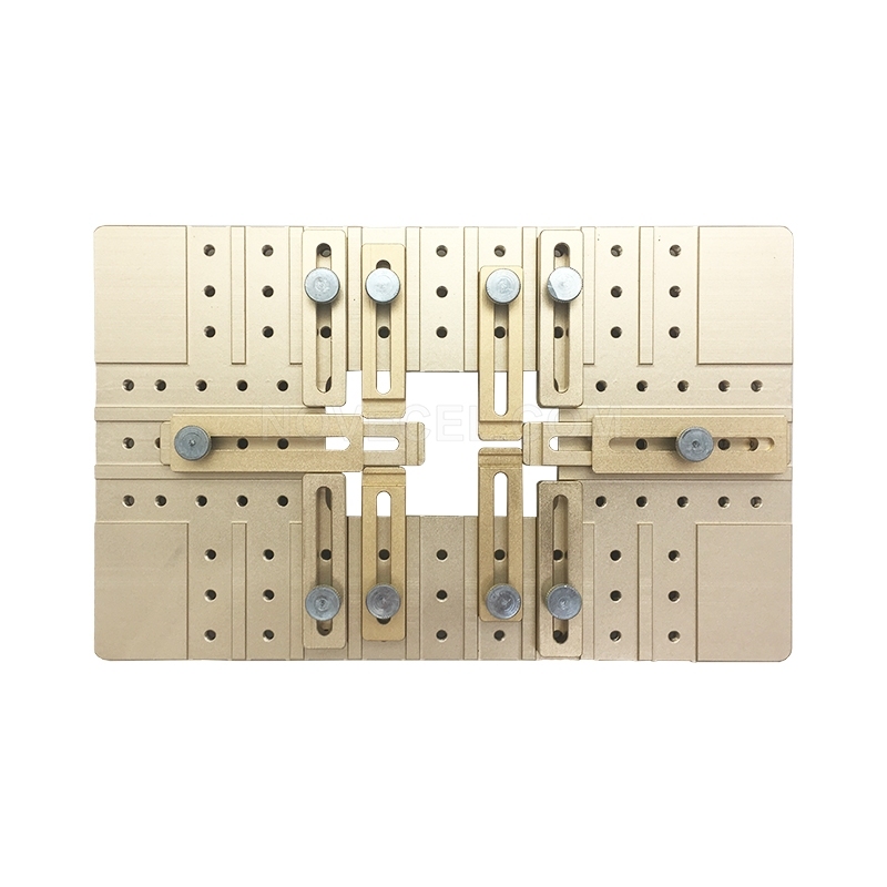 Universal Aluminium Alloy LCD Alignment Mould Adjustable Mold-Light Golden