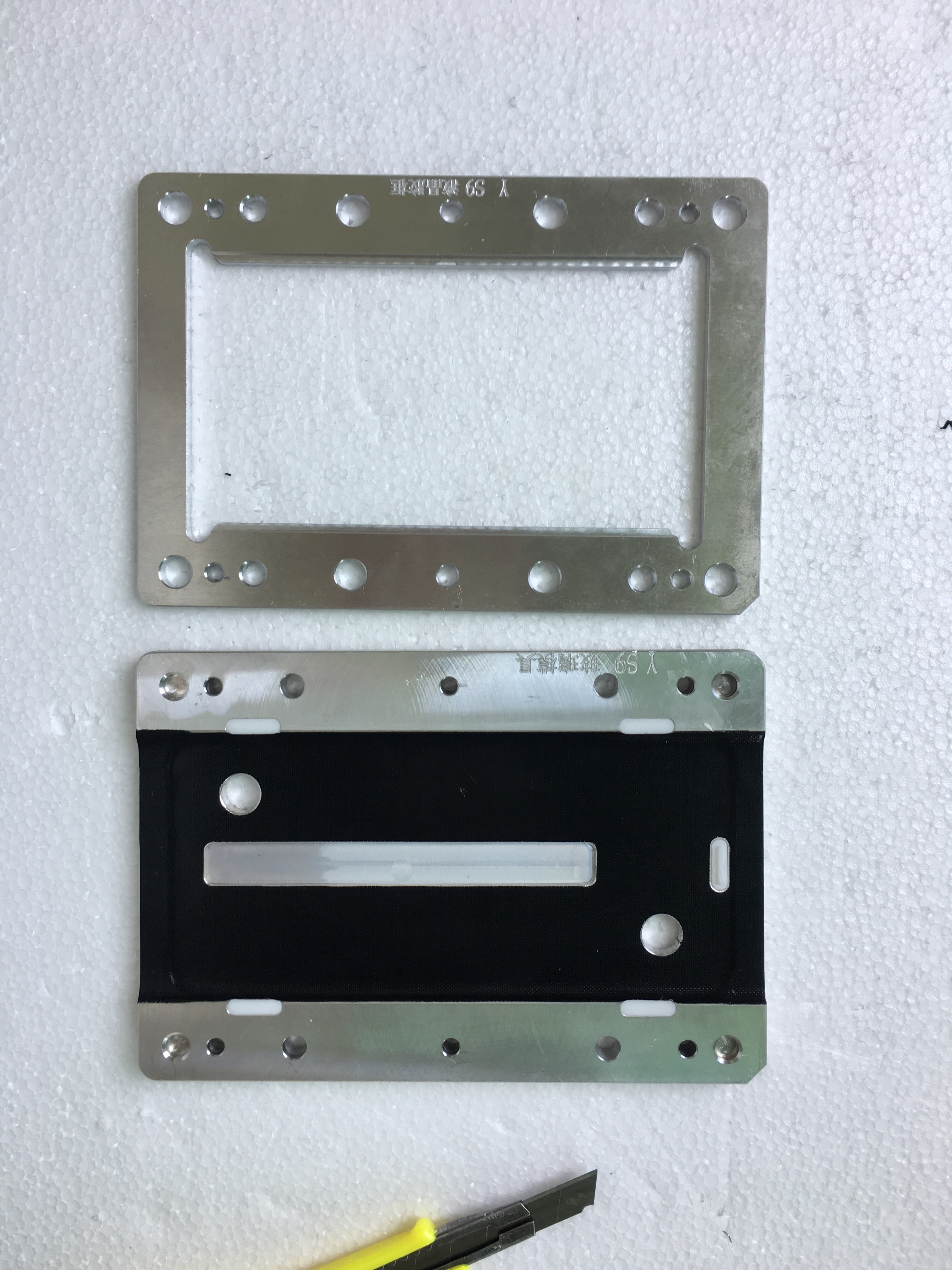 For S9 Plus/G965 Laminating Mould and Alignment mould （included Unbent Flex Cable Rubber Mat）(BM Series and Q5 A5 )