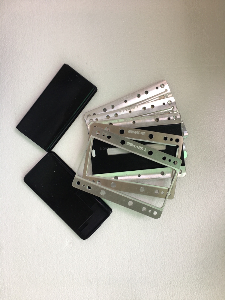 For S8+(G955) Laminating Mould and alignment mould（included Unbent Flex Cable Rubber Mat）(BM Series and Q5 A5 )
