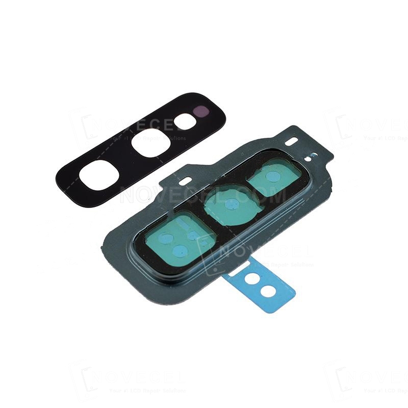 Rear Camera Glass Lens and Cover Bezel Ring for Galaxy S10e G970 - Green