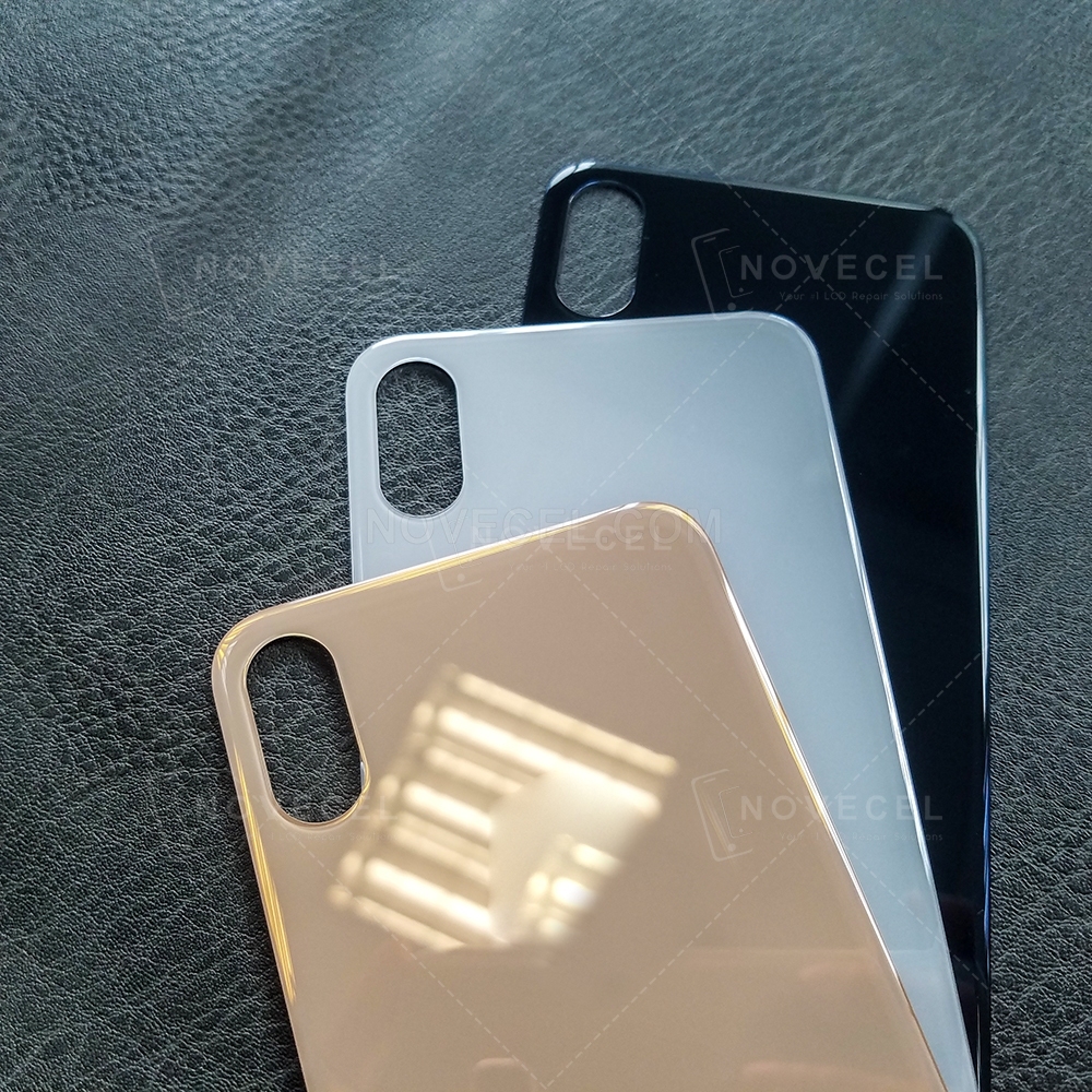 A+ Back Cover Glass For iPhone XS(5.8 inches) - White/Normal Hole