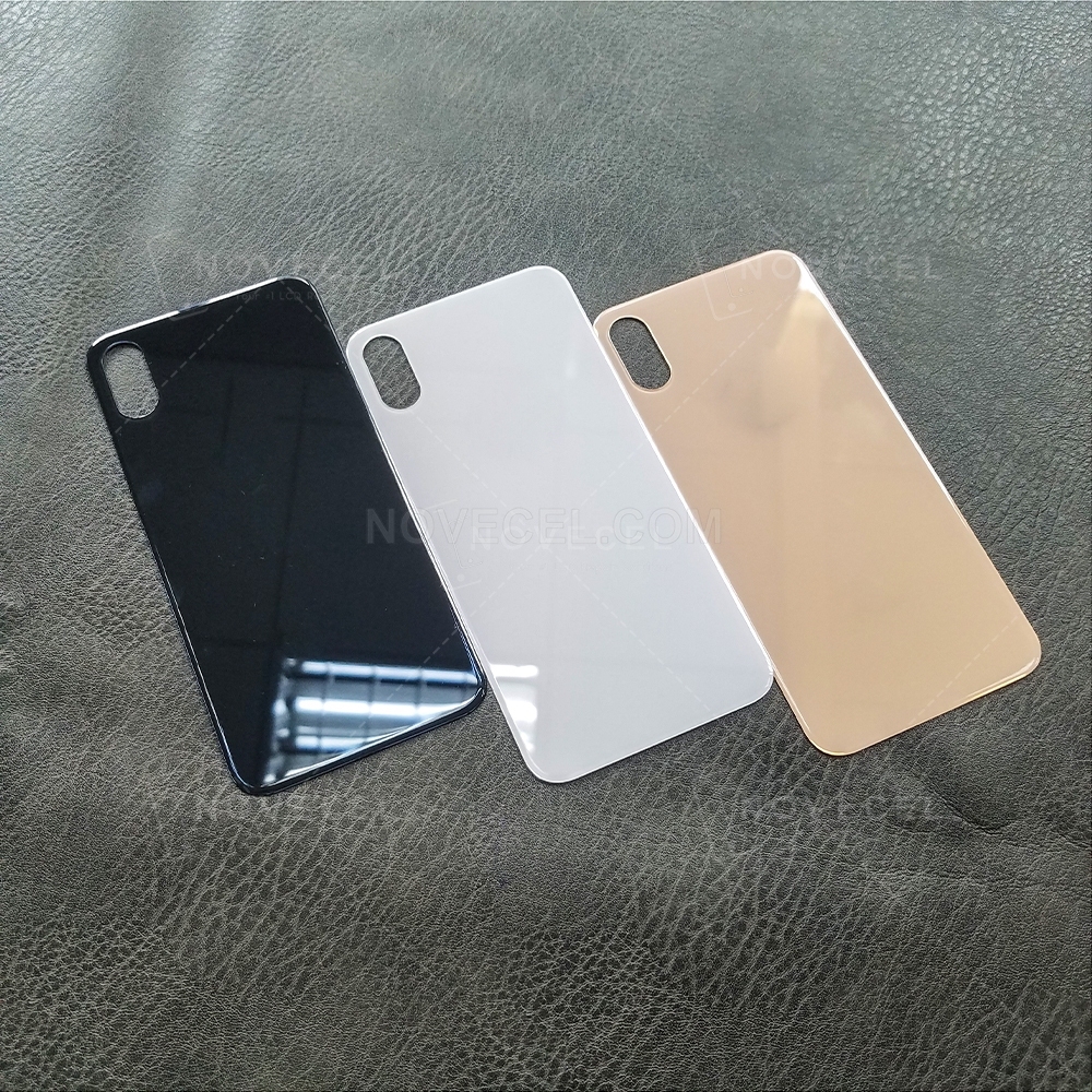 A+ Back Cover Glass For iPhone XS(5.8 inches) - White/Normal Hole
