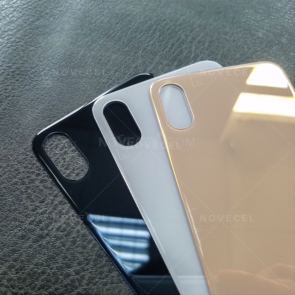 A+ Back Cover Glass For iPhone XS(5.8 inches) - White/Normal Hole