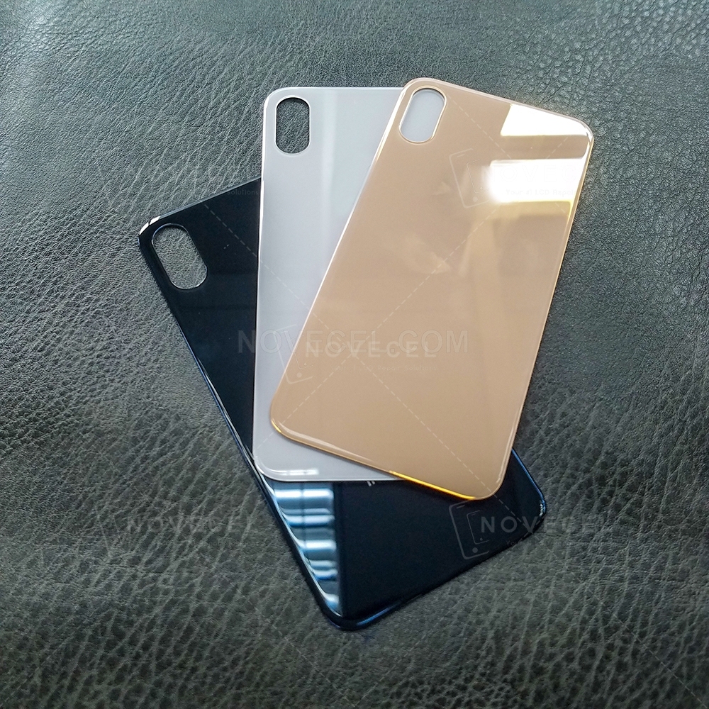 A+ Back Cover Glass For iPhone XS(5.8 inches) - White/Normal Hole