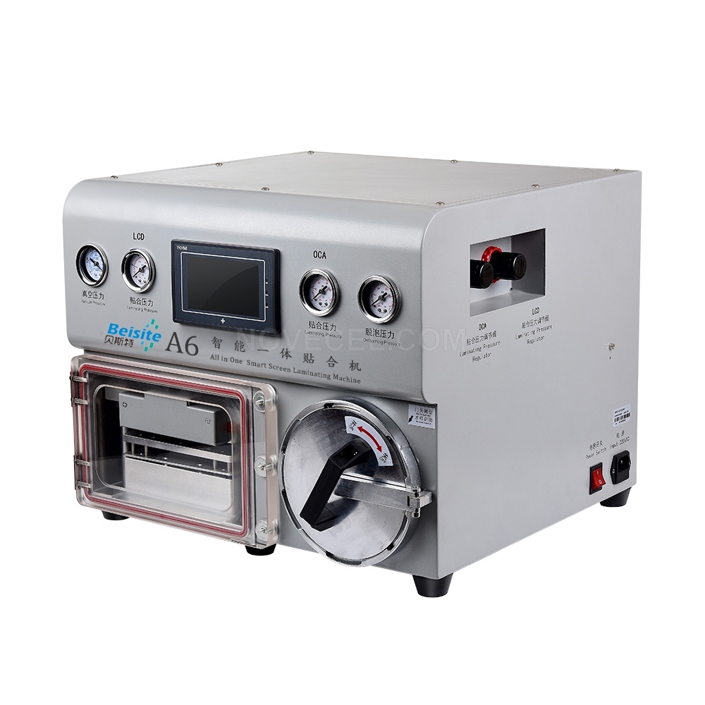 A6 All In One Model Vacuum Laminator With Built In Bubble Remover  Working With High Precision Laminating Mold