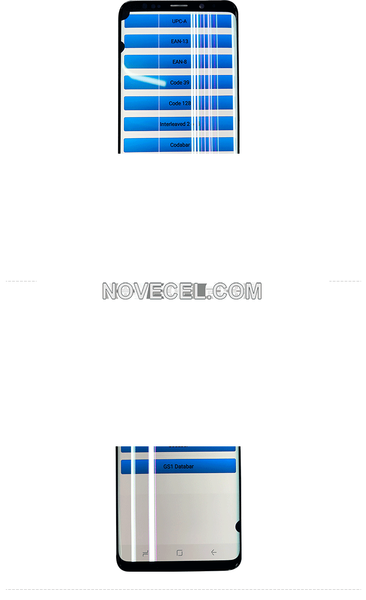 1 Pcs Defective Screen Assembly without Frame for Service for S8 G950