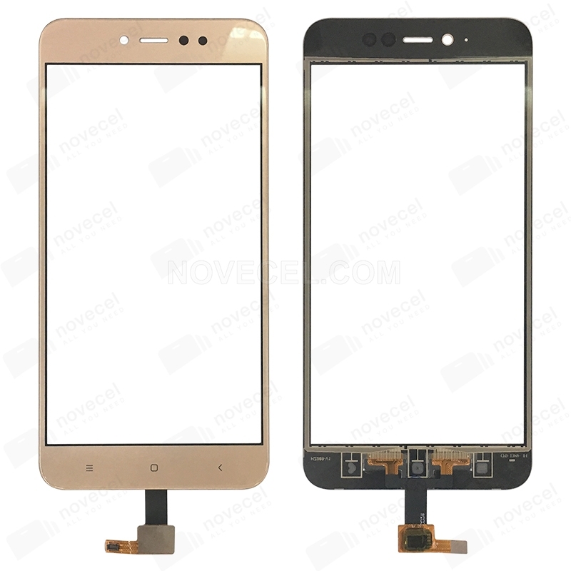 Front Glass Cover Lens with Touch Panel Screen Sensor Digitizer for Xiaomi Redmi Note 5A Prime