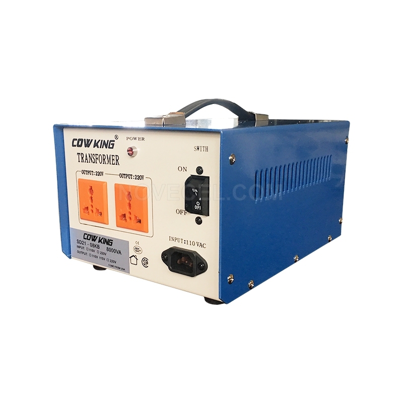 Power Transformer For Mobile Phone Repair Using 110V to 220V 8000W