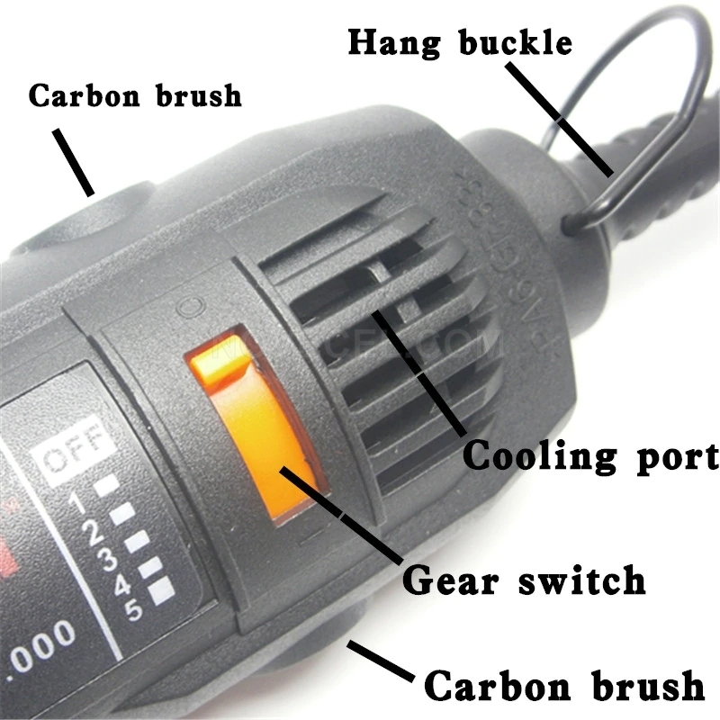 130W Handheld Electric Grinding Tool Set Mini Portable Electric Rotary Drill Grinder Multifunctional Drill Engraving Tool DIY Ki