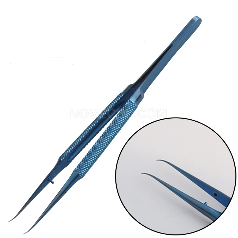 Titanium alloy tweezers professional maintenance tool 0.15mm edge precision fingerprint tweezers Apple main board copper wire