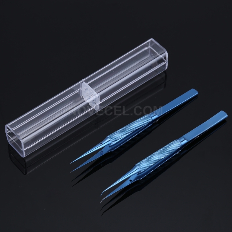 Titanium alloy tweezers professional maintenance tool 0.15mm edge precision fingerprint tweezers Apple main board copper wire