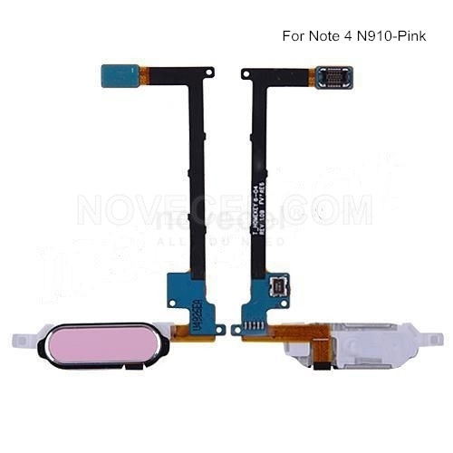 Home Button Key With Flex Cable for Galaxy Note 4 N910