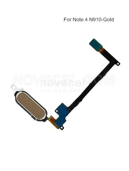 Home Button Key With Flex Cable for Galaxy Note 4 N910
