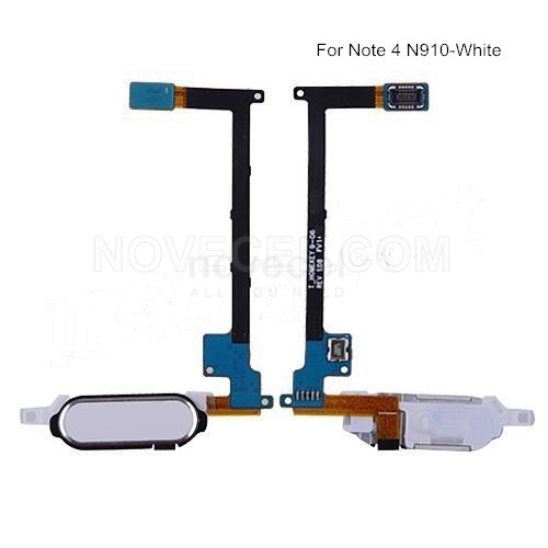 Home Button Key With Flex Cable for Galaxy Note 4 N910