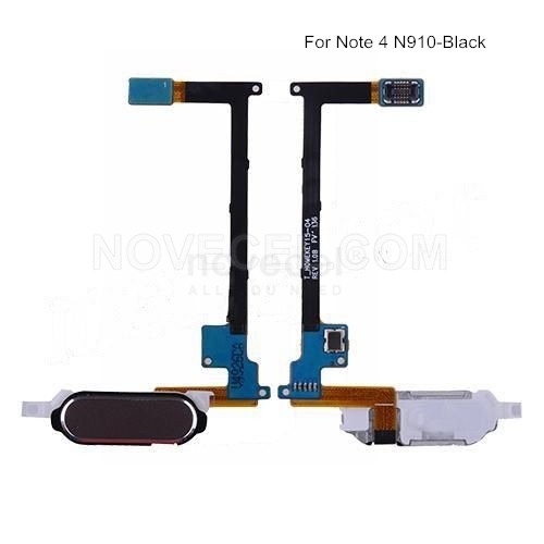 Home Button Key With Flex Cable for Galaxy Note 4 N910